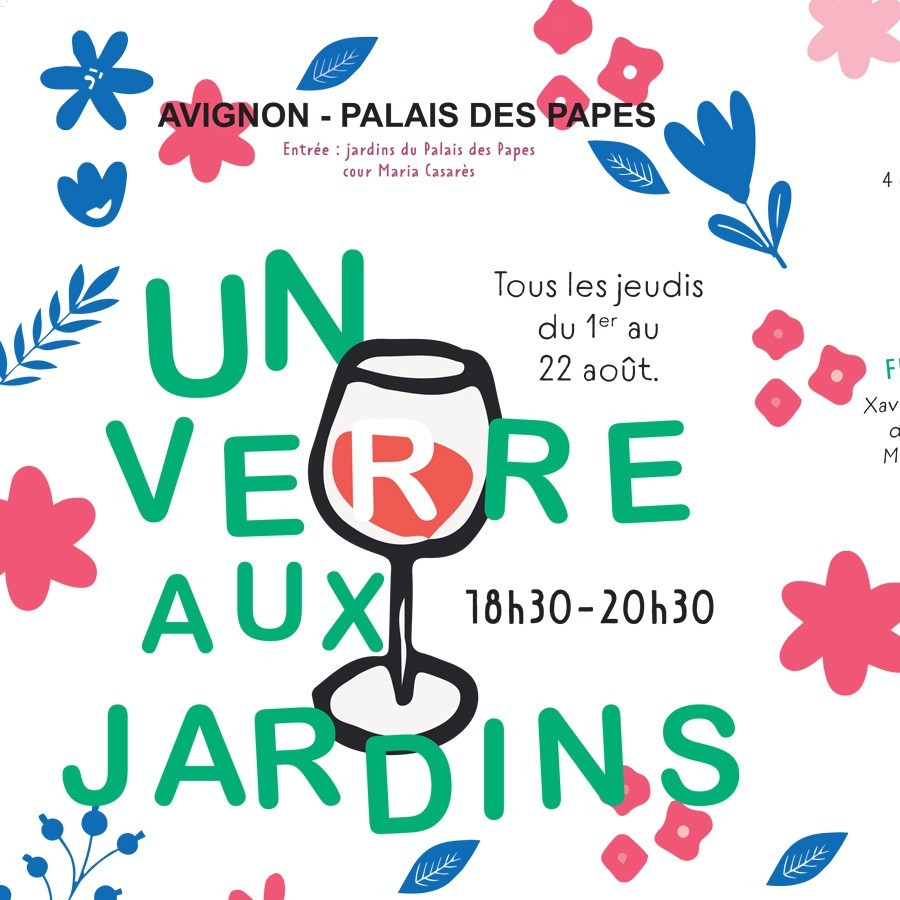 Un Verre aux Jardins du Palais des Papes : Une Évasion Gourmande au Coeur de l'Histoire